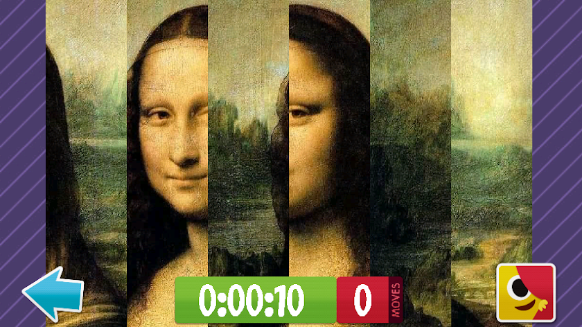 Art Puzzle: Sliding Slices Screen 3