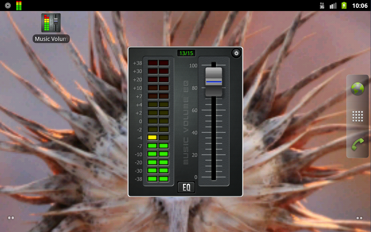 Música Volume EQ - Screenshot