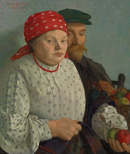 The apple woman and her husband