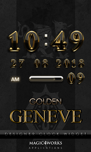 Geneve Digital Clock Widget