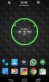Neon Clock Widget