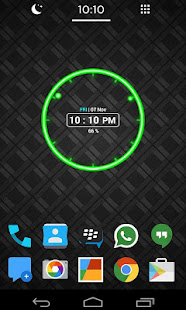 Neon Clock Widget(圖1)-速報App