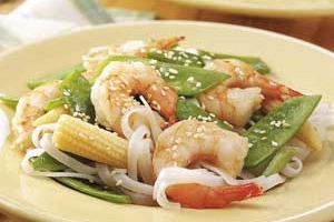 Vegetable Shrimp Stir-Fry