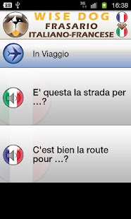 Italian-French phrasebook Screenshots 2