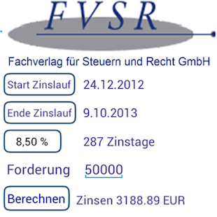Mahnzinsen Verzugszinsrechner - Apps on Google Play