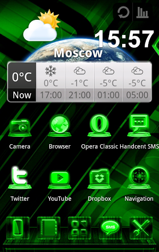 NEXT LAUNCHER GREENSTYLE THEME