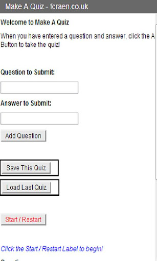 Quiz Maker
