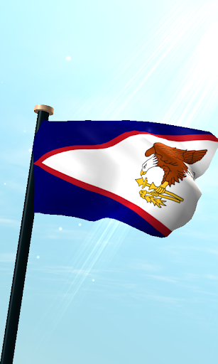 American Samoa Flag 3D Free