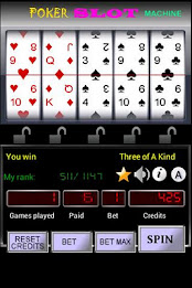 Poker slot machine B grasshopper games poster 2