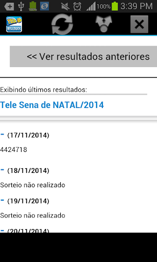 Tele Sena Resultados