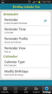 Birthday Calendar Free(圖6)-速報App