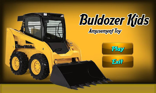 Buldozer Kids Amusement Toy