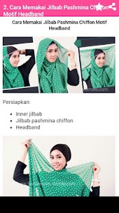Tutorial Hijab Pashmina Screenshots 5