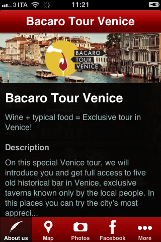 Bacaro Tour Venice