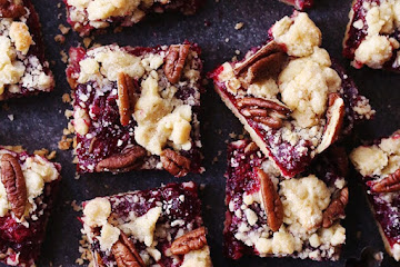 Cranberry Crumb Bars