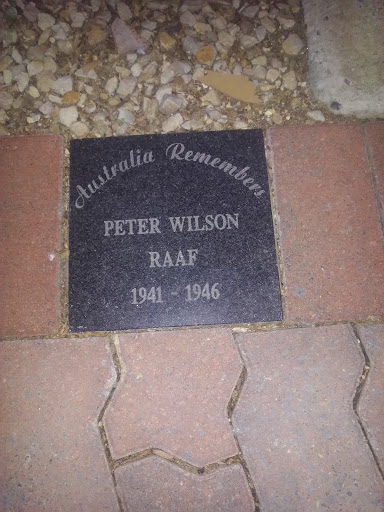 Peter Wilson Memorial Tile