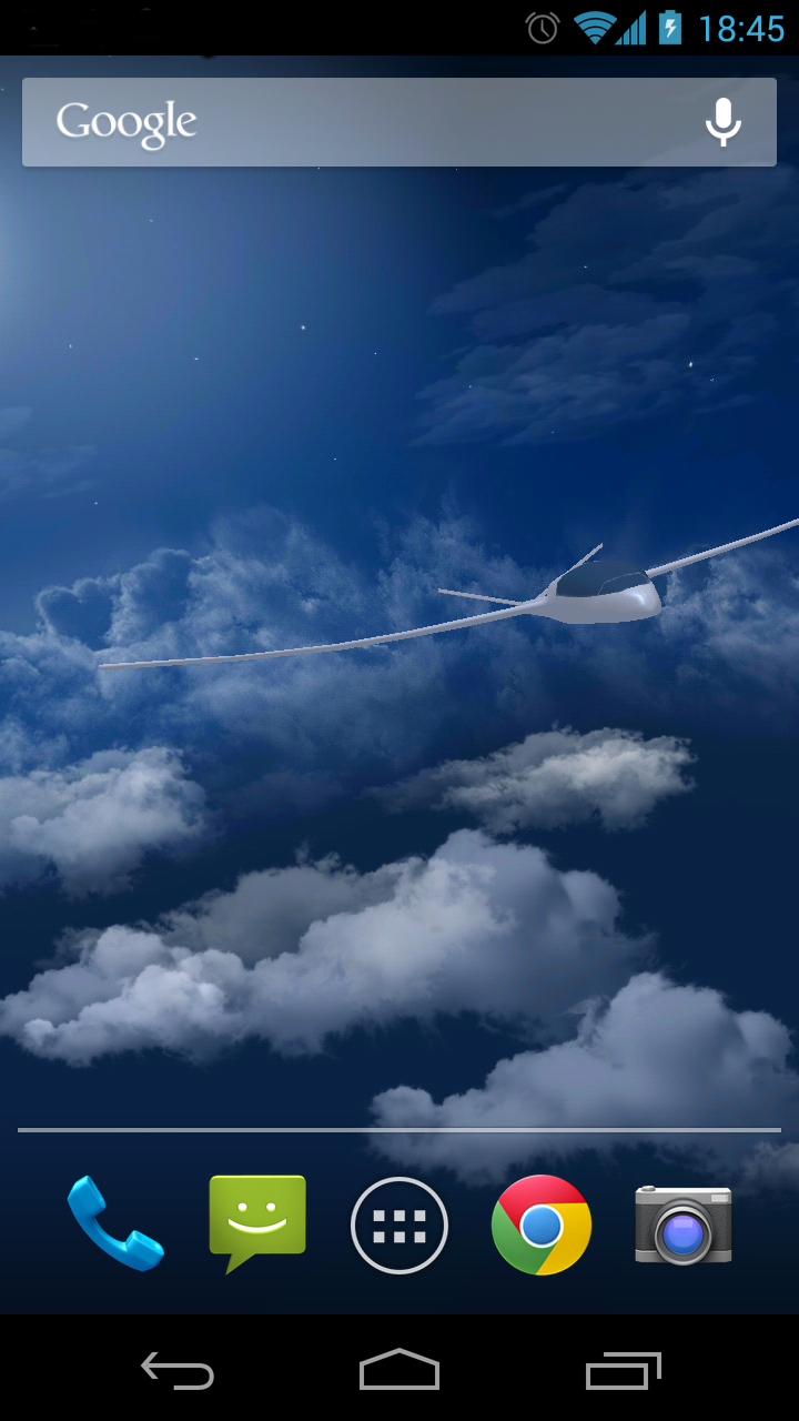 Flight in the sky 3D PRO Screen 2