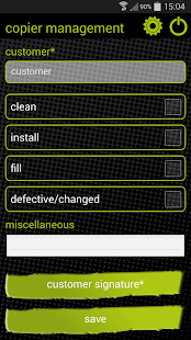 Copier Maintenance Screenshots 1