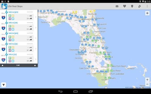 USA Rest Stop Locator Screenshots 1