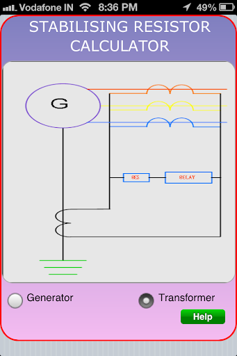 STABILISING RESISTANCE CALC.