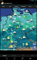 Das Wetter Live - Radar, Warnungen, Wetterbericht APK צילום מסך #11