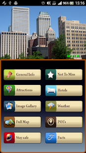 Tulsa Offline Map Travel Guide - náhled