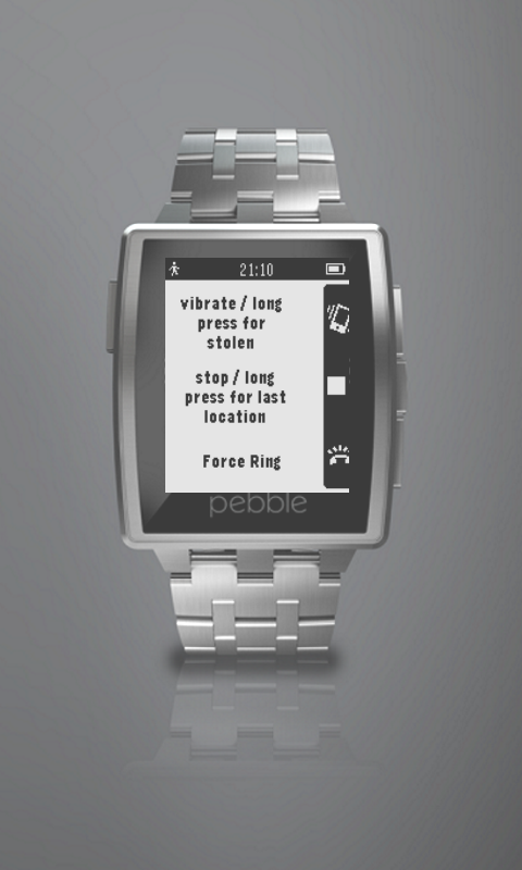 Wear Pebble Finder - screenshot