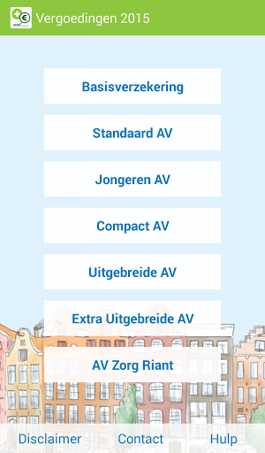 Stad Holland Vergoedingen 2015