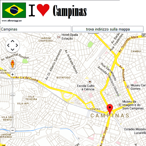 Campinas maps