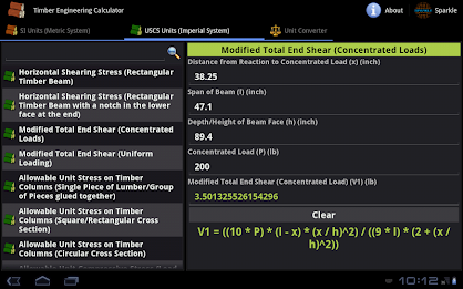 Timber Engineering Calc Tablet poster 3