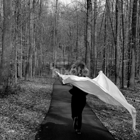 Let Go by Mady Sieracki - Black & White Street & Candid