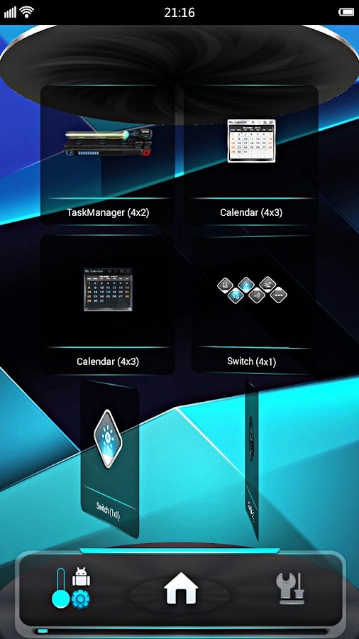 Next Launcher 3D Shell Lite - screenshot