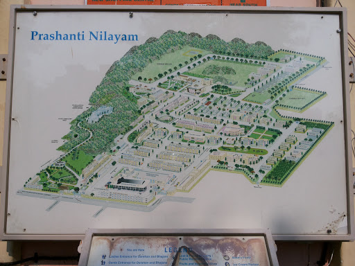 Map Of Prasanthi Nilayam