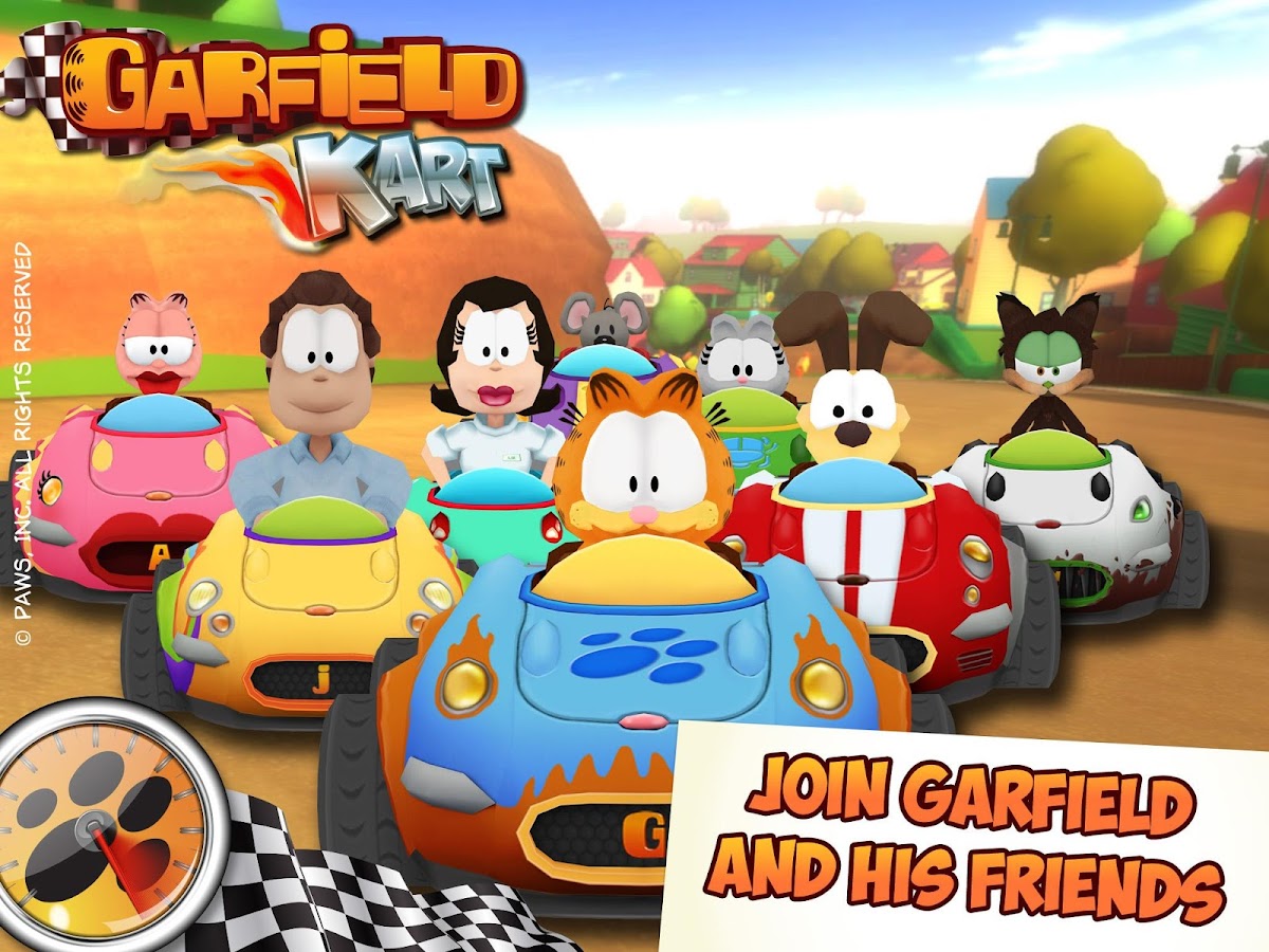 Garfield Kart - screenshot