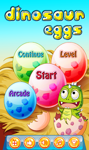 Bubble Shooter: Dinosaur Eggs