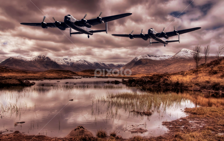 Lancasters by Sam Smith - Digital Art Places