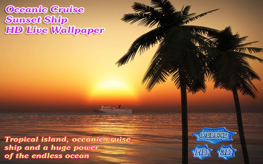 無料个人化AppのOceanic Cruise Sunset Ship HD|HotApp4Game