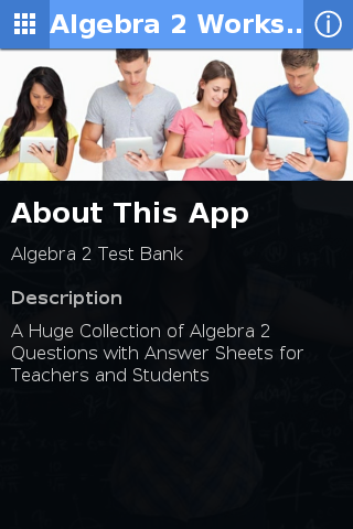 Algebra 2 Worksheets