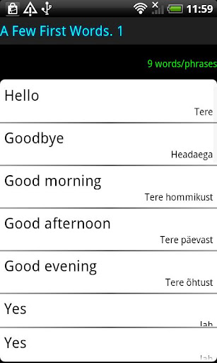 Surface Languages Estonian