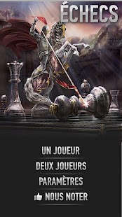 Capture d'ecran de l'application Android Chess