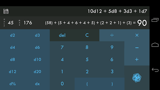 d20 Calculator(圖3)-速報App