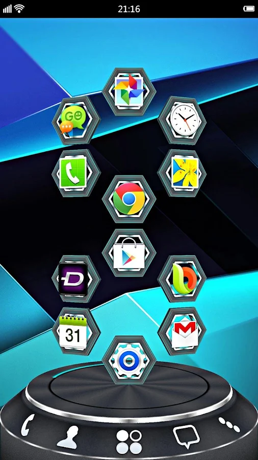 Next Launcher 3D Shell Lite - screenshot