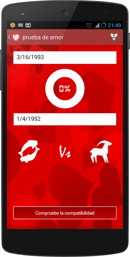 calculadora de amor - Aplicaciones de Android en Google Play