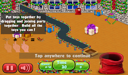 Santa's Christmas Toy Factory by iPhoneGame.com poster 2