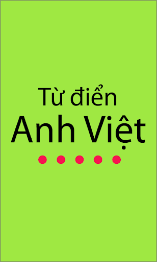 English-Vietnamese Dictionary