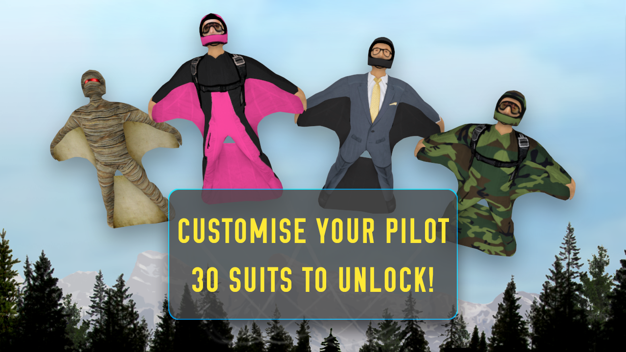Wingsuit Pro - screenshot