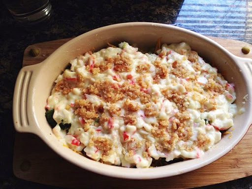 Stuffed shrimp ritz crackers