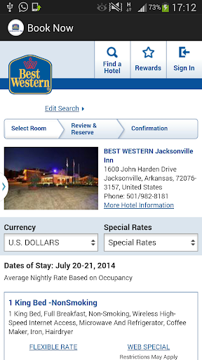 免費下載旅遊APP|BEST WESTERN–Jacksonville Inn app開箱文|APP開箱王