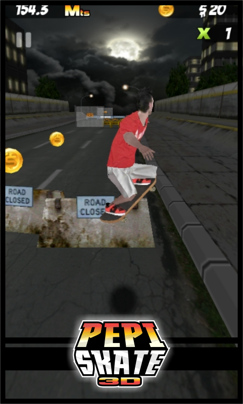 PEPI Skate 3D - screenshot