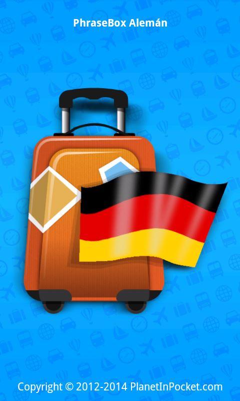 Android application Phrasebook German screenshort